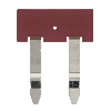 Pontage pour PYF-PU/P2RF-PU pas 7.75mm, 2 pôles, rouge - PYDN-7.75-020R