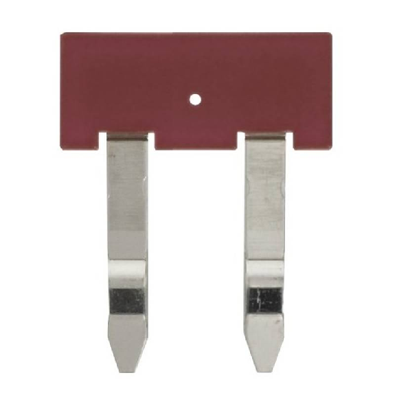 Pontage pour PYF-PU/P2RF-PU pas 7.75mm, 2 pôles, rouge - PYDN-7.75-020R-Lire la description