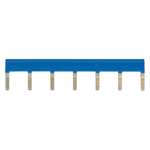 Barrette de potentiel 10 pôles bleu (entraxe 6,2mm) - 90975 Barrette de potentiel 10 pôles bleu (entraxe 6,2mm) - 90975-Lire la description