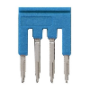 Pontage sécable bleu, 4 pôles, pour bornes Push-In + de 1,5mm² - XW5S-P1.5-4BL Pontage sécable bleu, 4 pôles, pour bornes Push-In + de 1,5mm² - XW5S-P1.5-4BL