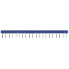 Pontage pour G2RV-SR/G3RV-SR pas de 6,2mm, 20 pôles, bleu - PYDN-6.2-200S Pontage pour G2RV-SR/G3RV-SR pas de 6,2mm, 20 pôles, bleu - PYDN-6.2-200S