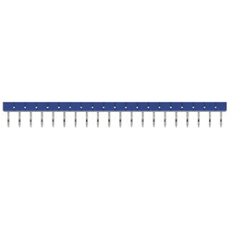 Pontage pour G2RV-SR/G3RV-SR pas de 6,2mm, 20 pôles, bleu - PYDN-6.2-200S-Lire la description