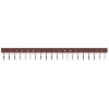 Pontage pour G2RV-SR/G3RV-SR pas de 6,2mm, 20 pôles, rouge - PYDN-6.2-200R Pontage pour G2RV-SR/G3RV-SR pas de 6,2mm, 20 pôles, rouge - PYDN-6.2-200R