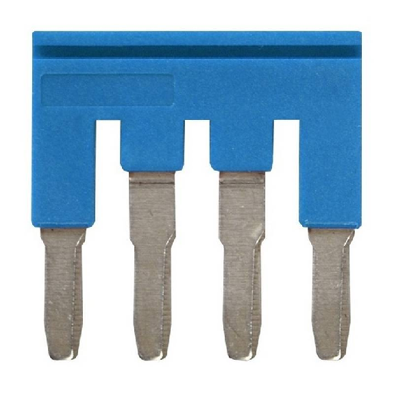 Pontage sécable bleu, 4 pôles, pour bornes Push-In + de 4,0mm² - XW5S-P4.0-4BL Pontage sécable bleu, 4 pôles, pour bornes Push-In + de 4,0mm² - XW5S-P4.0-4BL-Lire la description