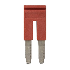 Pontage sécable rouge, 2 pôles, pour bornes Push-In + de 2,5mm² - XW5S-P2.5-2RD Pontage sécable rouge, 2 pôles, pour bornes Push-In + de 2,5mm² - XW5S-P2.5-2RD