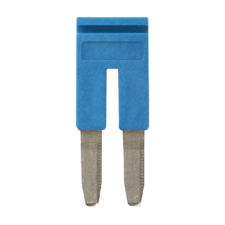 Pontage sécable bleu, 2 pôles, pour bornes Push-In + de 2,5mm² - XW5S-P2.5-2BL-Lire la description