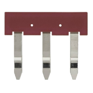 Pontage pour PYF-PU/P2RF-PU pas 7.75mm, 3 pôles, rouge - PYDN-7.75-030R-Lire la description