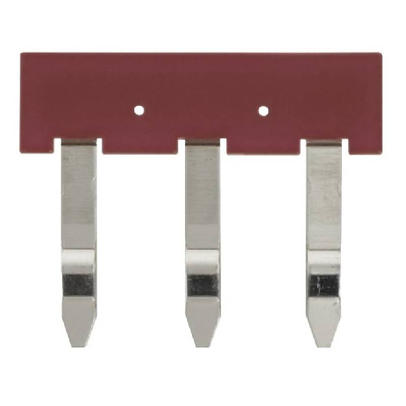 Pontage pour PYF-PU/P2RF-PU pas 7.75mm, 3 pôles, rouge - PYDN-7.75-030R Pontage pour PYF-PU/P2RF-PU pas 7.75mm, 3 pôles, rouge - PYDN-7.75-030R-Lire la description