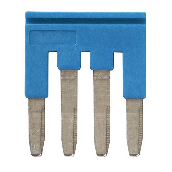 Pontage sécable bleu, 4 pôles, pour bornes Push-In + de 2,5mm² - XW5S-P2.5-4BL Pontage sécable bleu, 4 pôles, pour bornes Push-In + de 2,5mm² - XW5S-P2.5-4BL-Lire la description
