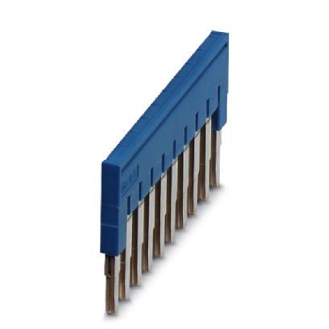 Pont enfichable, pas: 5,2 mm, nombre de pôles: 10, coloris: bleu - FBS 10-5 BU-Lire la description