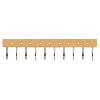 Pontage pour G2RV-SR/G3RV-SR pas de 6,2mm, 10 pôles, jaune - PYDN-6.2-100Y Pontage pour G2RV-SR/G3RV-SR pas de 6,2mm, 10 pôles, jaune - PYDN-6.2-100Y