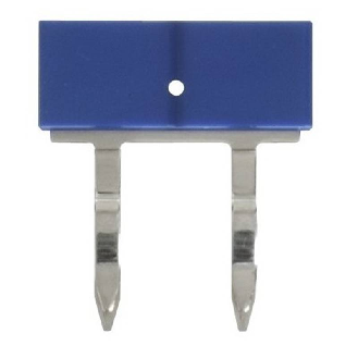 Pontage pour G2RV-SR/G3RV-SR pas de 6,2mm, 2 pôles, bleu - PYDN-6.2-020S-Lire la description