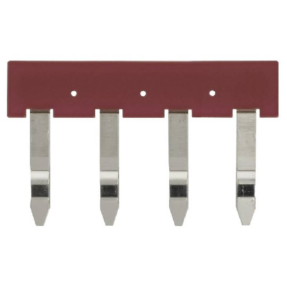 Pontage pour PYF-PU/P2RF-PU pas 7.75mm, 4 pôles, rouge - PYDN-7.75-040R Pontage pour PYF-PU/P2RF-PU pas 7.75mm, 4 pôles, rouge - PYDN-7.75-040R-Lire la description