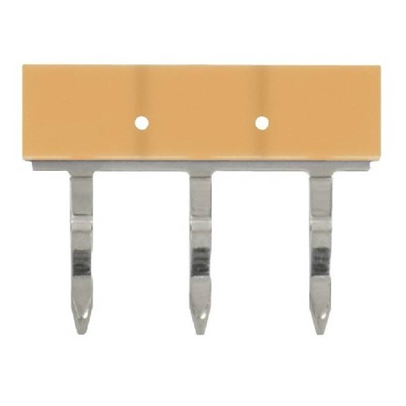 Pontage pour G2RV-SR/G3RV-SR pas de 6,2mm, 3 pôles, jaune - PYDN-6.2-030Y Pontage pour G2RV-SR/G3RV-SR pas de 6,2mm, 3 pôles, jaune - PYDN-6.2-030Y-Lire la description