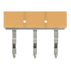Pontage pour G2RV-SR/G3RV-SR pas de 6,2mm, 3 pôles, jaune - PYDN-6.2-030Y Pontage pour G2RV-SR/G3RV-SR pas de 6,2mm, 3 pôles, jaune - PYDN-6.2-030Y