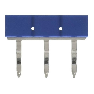 Pontage pour G2RV-SR/G3RV-SR pas de 6,2mm, 3 pôles, bleu - PYDN-6.2-030S-Lire la description