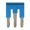 Pontage sécable bleu, 3 pôles, pour bornes Push-In + de 4,0mm² - XW5S-P4.0-3BL Pontage sécable bleu, 3 pôles, pour bornes Push-In + de 4,0mm² - XW5S-P4.0-3BL