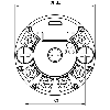 Transmetteur universel 4-20 mA + HART sortie / USB, IECEx / ATEX ia - 2222-0002.0