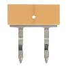 Pontage pour G2RV-SR/G3RV-SR pas de 6,2mm, 2 pôles, jaune - PYDN-6.2-020Y Pontage pour G2RV-SR/G3RV-SR pas de 6,2mm, 2 pôles, jaune - PYDN-6.2-020Y