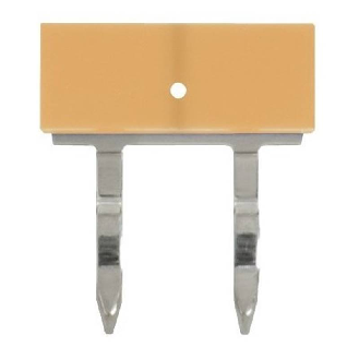 Pontage pour G2RV-SR/G3RV-SR pas de 6,2mm, 2 pôles, jaune - PYDN-6.2-020Y-Lire la description