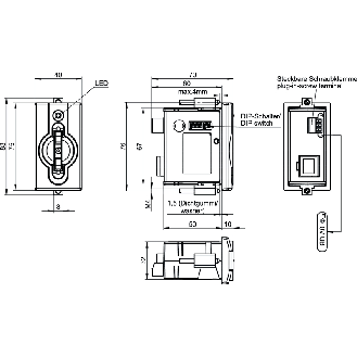 Serrure avec interface Ethernet TCP/IP - EKS-A-IEX-G01-ST02/03-100401-Lire la description