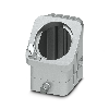 Capot passe-câble, version CEM, B6, pour verrouillage longitudinal - HC-EVO-B06-HLFS-EL-AL Capot passe-câble, version CEM, B6, pour verrouillage longitudinal - HC-EVO-B06-HLFS-EL-AL