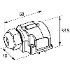 Capot pour répartiteur M12 8 voies 5 pôles, avec câble PUR 5m - 8000-88559-4520500 Capot pour répartiteur M12 8 voies 5 pôles, avec câble PUR 5m - 8000-88559-4520500
