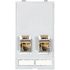 Module simple MSDD 2x RJ45 8-pôles Métal, CAT5e - 4000-68000-1200000 Module simple MSDD 2x RJ45 8-pôles Métal, CAT5e - 4000-68000-1200000