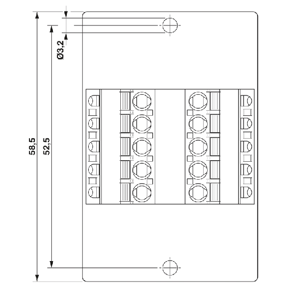 Module traversant VARIOFACE Bornes Push-in / D-SUB-9 femelle - DFLK-D 9 SUB/F/FKCT Module traversant VARIOFACE Bornes Push-in / D-SUB-9 femelle - DFLK-D 9 SUB/F/FKCT-Lire la description