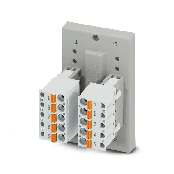 Module traversant VARIOFACE Bornes Push-in / D-SUB-9 femelle - DFLK-D 9 SUB/F/FKCT Module traversant VARIOFACE Bornes Push-in / D-SUB-9 femelle - DFLK-D 9 SUB/F/FKCT-Lire la description