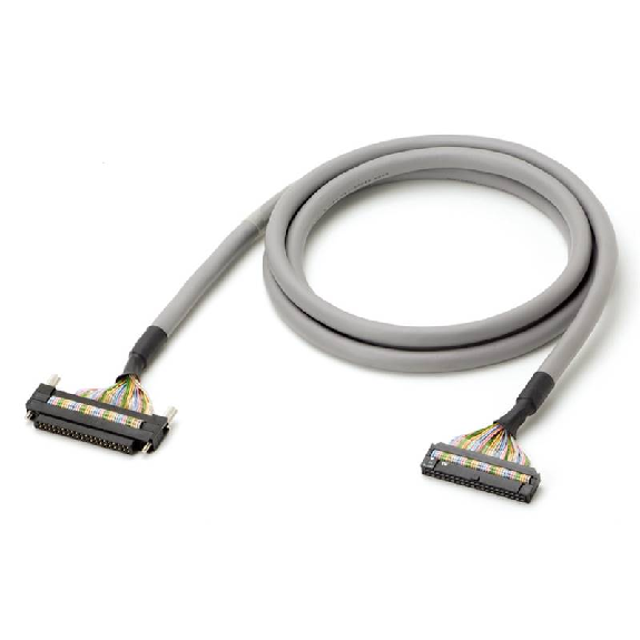 Câble 1m bornier connect. MIL 40 pts / API connect. Fujitsu 40 pts - XW2Z-100B Câble 1m bornier connect. MIL 40 pts / API connect. Fujitsu 40 pts - XW2Z-100B-Lire la description
