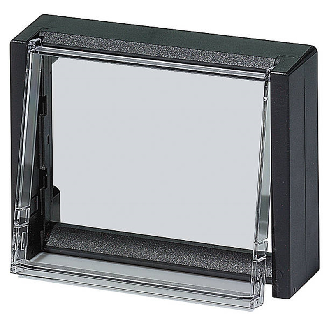 Cadre frontal ouvert avec porte de protection, IP 65/IP 20 - FCT 1000 FP-Lire la description