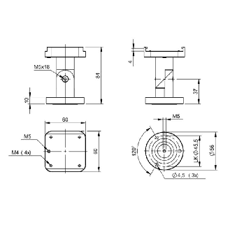 Adaptateur - BMS CUJ-M-S25-D045-00 (BAM01YT)-Lire la description