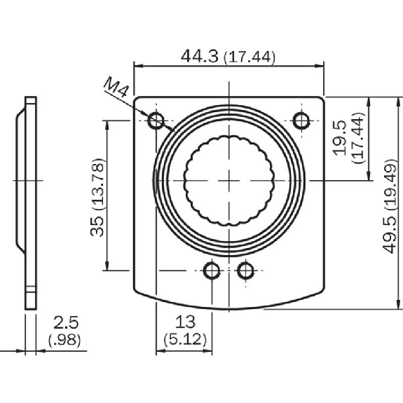 Plaque N11N pour supports de serrage universels - BEF-KHS-N11N Plaque N11N pour supports de serrage universels - BEF-KHS-N11N-Lire la description