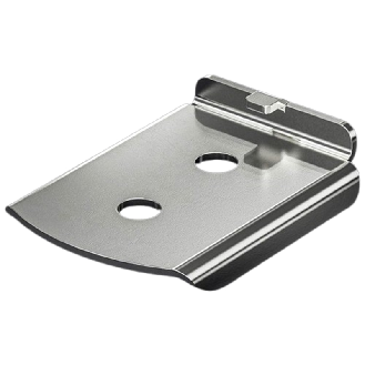 Adaptateur socle en acier inoxydable - VX 8100.771-Lire la description