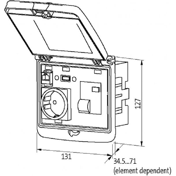 Cadre double transparent MSDD - 4000-68522-0000003-Lire la description