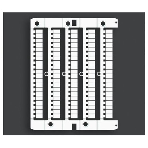 Cartes pré-imprimées numéros horizontaux de 41 à 50 (Boite de 500p) - NU0851550 [CNU/8/51/550]-Lire la description