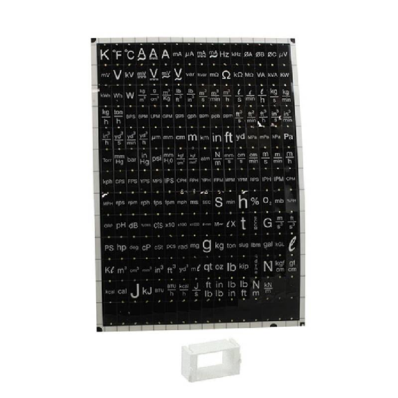 Kit étiquettes pour PAX et PAX Lite analogiques 5 Digits - PAXLBK10 Kit étiquettes pour PAX et PAX Lite analogiques 5 Digits - PAXLBK10-Lire la description