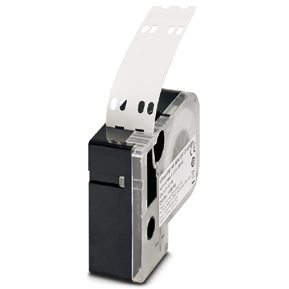 Repères pour câble, Rouleau, blanc/noir, vierge, 40 x 8,5 mm (50p) - MM-WMTB HF (40X12)R C1 WH/BK Repères pour câble, Rouleau, blanc/noir, vierge, 40 x 8,5 mm (50p) - MM-WMTB HF (40X12)R C1 WH/BK-Lire la description