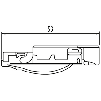 RJ45 Mâle Droit 8p; Blindé Bornes autodénudantes IDC, Ethernet - 7000-74075-0000000-Lire la description