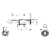 Traversée de cloison M12A Fem Droit 4p/M12A Fem Droit 4p - BCC M454-M454-5D-RM002-000 (BCC06YP) Traversée de cloison M12A Fem Droit 4p/M12A Fem Droit 4p - BCC M454-M454-5D-RM002-000 (BCC06YP)