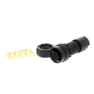 Connecteur pour câble codeur moteur G5 1 KW - 15 KW - R88A-CNK04R-E-Lire la description