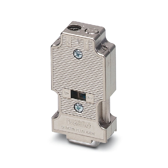 Connecteur mâle SUB-D, 9 pôles, arrivée axiale du câble - SUBCON-PLUS-CAN/AX Connecteur mâle SUB-D, 9 pôles, arrivée axiale du câble - SUBCON-PLUS-CAN/AX-Lire la description