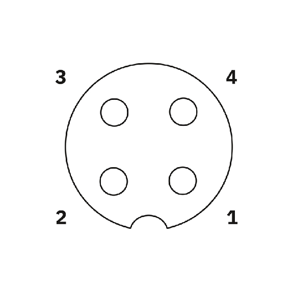 M12A Fem Droit 4p; Bornes à vis (x4), Ø4-6mm Pg7 - SACC-M12FS-4CON-PG7 M12A Fem Droit 4p; Bornes à vis (x4), Ø4-6mm Pg7 - SACC-M12FS-4CON-PG7-Lire la description