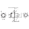 Passage de cloisons M23 Mâle Droit 12p Bornes à souder 1,5mm² Blindé - STE-2312-GX Passage de cloisons M23 Mâle Droit 12p Bornes à souder 1,5mm² Blindé - STE-2312-GX