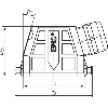 Capot (entrée de câble latérale, ergots pour simple levier) - 70250203 | EPIC ULTRA H-B 6 TS LB 6-13 (1)