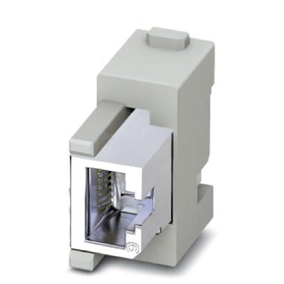 Module à élément de contact, inverseur de genre RJ45, femelle - HC-M-RJ45-08-GC-F/F Module à élément de contact, inverseur de genre RJ45, femelle - HC-M-RJ45-08-GC-F/F-Lire la description