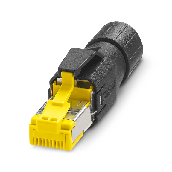 RJ45 Mâle Droit 8p; QUICKON 7 fils AWG 26-24; CAT6a, 10 Gbit/s, Noir - VS-08-RJ45-10G/Q RJ45 Mâle Droit 8p; QUICKON 7 fils AWG 26-24; CAT6a, 10 Gbit/s, Noir - VS-08-RJ45-10G/Q-Lire la description