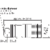 M14 Mâle Droit 7p; Bornes à souder, Ø4-8mm; Blindé; Profibus-DP - STE-1507-G M14 Mâle Droit 7p; Bornes à souder, Ø4-8mm; Blindé; Profibus-DP - STE-1507-G