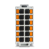 Module 12 contacts de puissance femelle, Push-in, 250 V, 10 A - HC-M-12-PT-F Module 12 contacts de puissance femelle, Push-in, 250 V, 10 A - HC-M-12-PT-F